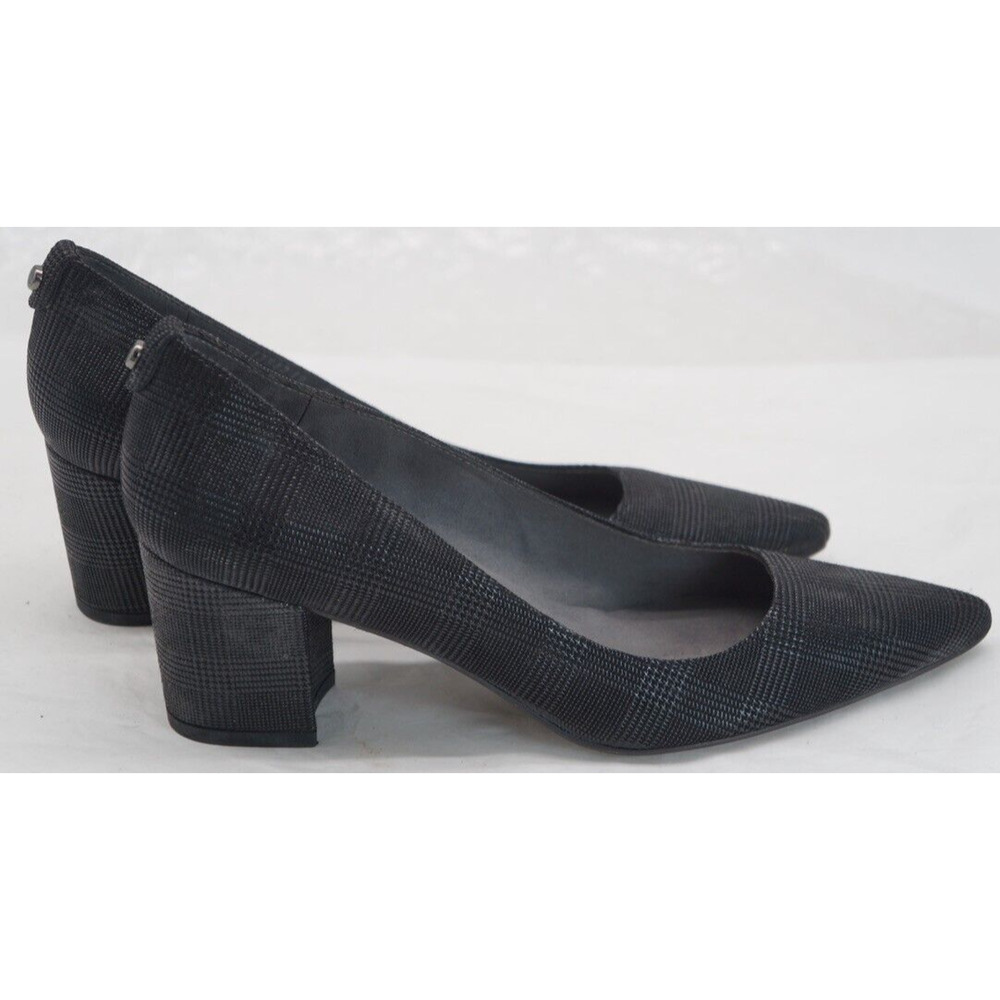 Stuart Weitzman Size 9m Block Hill Black Sparkly … - image 6